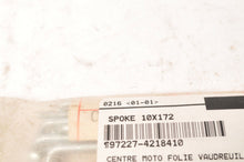 Load image into Gallery viewer, Genuine Honda 97227-4218410 Spokes Qty:9 CB100 CL100   10x172 Spoke