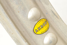 Load image into Gallery viewer, NOS Vintage Akront 18" Aluminum Alloy Rim Wheel - NOT PUNCHED dimpled,shouldered - Very Good