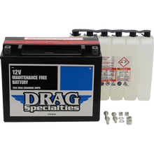 Load image into Gallery viewer, DRAG SPECIALTIES BATTERIES CTX24HL-BS DRAG W/ACID PACK DTX24HL-BS