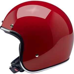 Display Biltwell Bonanza Helmet DOT - Gloss Red Medium MD MED M | 1001-137-203