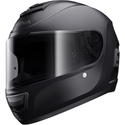 Sena Momentum LITE Motorcycle Helmet with Bluetooth Radio Full Face Matte Black