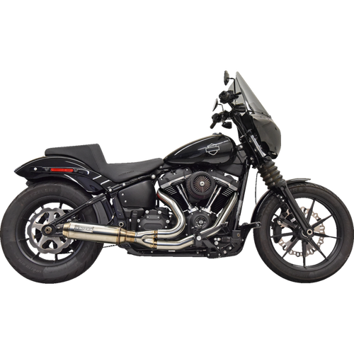 Bassani Xhaust 2:1 Super Bike Exhaust system for 18+ Harley FXFB 114 FXLRS FXBB