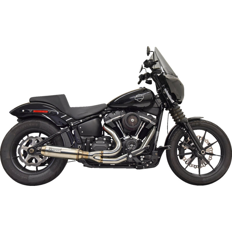 Bassani Xhaust 2:1 Super Bike Exhaust system for 18+ Harley FXFB 114 FXLRS FXBB