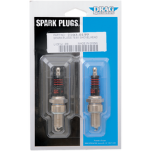Load image into Gallery viewer, Drag Specialties Spark Plug Set Pair 2103-0199 for Harley Davidson EVO B/T 75-99