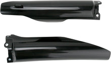 Load image into Gallery viewer, Acerbis - 04-06 Kawasaki KX125/ KX250 Lower Fork Cover Set - Black (2115000001)