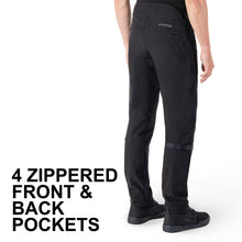 Load image into Gallery viewer, Alpinestars Alden Pants, Lightweight Comfort, CE Certified Protection, Flexible Design, Durable Materials for Riding, Black, Black, 36 Regular