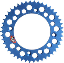 Load image into Gallery viewer, Renthal - 21-23 Husqvarna TC 85 Rear Grooved Sprocket - Blue 428-46P Teeth (441U-428-46GPBU)