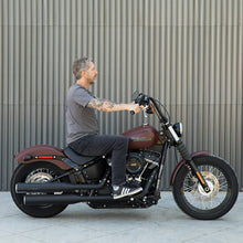 Load image into Gallery viewer, Biltwell | Apes Handlebar | Black Electroplate | TBW with Insert | 1" | Compatible With Cable Operated Throttles and Harley's Throttle-By-Wire Control Module