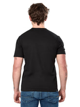 Load image into Gallery viewer, Alpinestars Cereal SS Csf Tee Sports T-Shirt Short Sleeve Crew Neck Regular Fit Men's T-Shirt, Black, M
