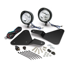 Load image into Gallery viewer, SHOW CHROME 3 1/2"FOCUS BLACK LED CANAM F3 KT 41-302LBK