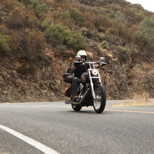 Load image into Gallery viewer, Biltwell | Tracker Handlebar | Chrome Plated Finish | TBW with Insert | 1" | Compatible With Cable Operated Throttles and Harley's Throttle-By-Wire Control Module