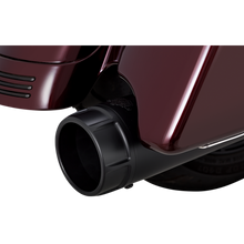 Load image into Gallery viewer, VANCE & HINES 17-UP FL TORQUER 450 MUFFLERS BLK 46674