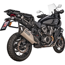 Load image into Gallery viewer, VANCE & HINES 17-UP FL TORQUER 450 MUFFLERS BLK 46674