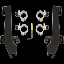 Load image into Gallery viewer, MEMPHIS SHADES METRIC 04-13 VICTORY VEGAS BW MOUNT KIT BLACK MEK1930