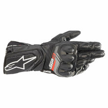 Load image into Gallery viewer, Alpinestars SP-8 V3 Mens Leather Motorcycle Gloves Black/Black LG