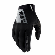 Load image into Gallery viewer, 100% RIDEFIT GLOVES BLACK SM 10010-00000