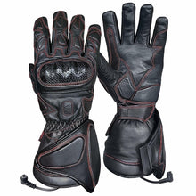 Load image into Gallery viewer, Gerbing 12V Extreme Mens Hard Knuckle Heated Gloves Black XL