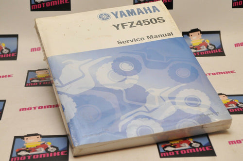 NEW NOS Genuine Yamaha SERVICE SHOP MANUAL LIT-11616-17-11 YFZ450S 2004