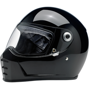 Biltwell Lanesplitter Helmet ECE - Gloss Black 2XL XXL 2X |  1004-101-106