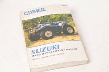 Load image into Gallery viewer, Clymer Service Repair Maintenance Shop Manual: Suzuki LT4WD LTF250 87-98  M483-2