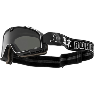 100 Percent Goggles Barstow Roar Japan Flash Silver Lens 100% MX Motorcycle