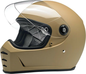 Biltwell Lanesplitter Helmet ECE - Flat Coyote Tan Small S SM | 1004-814-102