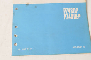 Genuine Yamaha Factory Assembly Manual 1990 90 Phazer 480 | PZ480P