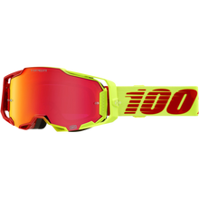 Load image into Gallery viewer, 100 Percent Armega Goggles Solaris Hiper Red Mirror Lens  100% MX Motorcycle
