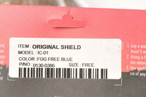 Genuine Icon Helmet Visor Shield - BLUE TINT 0130-0386 Fog Free RST IC-01