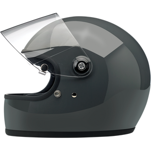 Biltwell Gringo-S Helmet ECE - Gloss Storm Gray M MD Medium | 1003-809-103