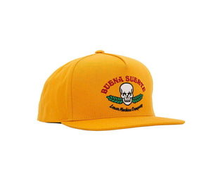 Loser Machine Buena Suerte Snapback Hat Cap Gold "Good Luck"