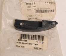 Load image into Gallery viewer, Genuine Arctic Cat Puck Guide Chain Tensioner Tightener Kitty Cat  |  0302-081