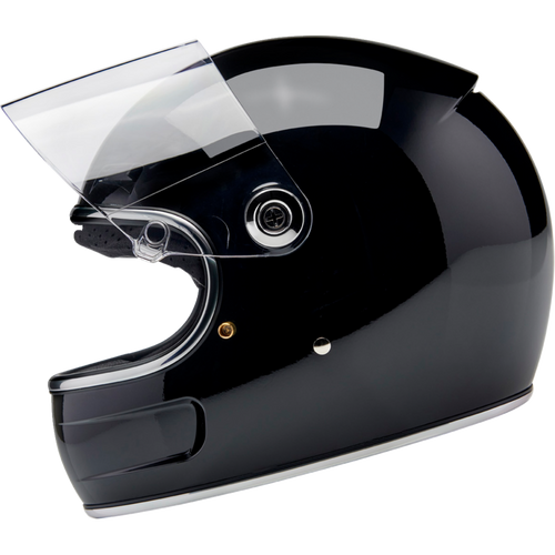 NEW Biltwell Gringo SV Motorcycle Helmet Gloss Black Size XL Extra-Large