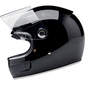 NEW Biltwell Gringo SV Motorcycle Helmet Gloss Black Size XL Extra-Large