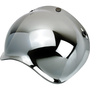 Biltwell Moto Bubble Shield Chrome Mirror fits Gringo Bonanza ++  | 2001-221
