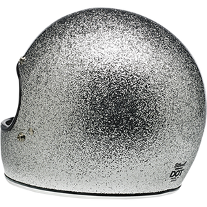 Biltwell Gringo Helmet ECE - Brite Silver Mega Metal Flake XS | 1002-405-101