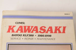 Clymer Service Repair Maintenance Manual: Kawasaki Bayou KLF300 1986-1998