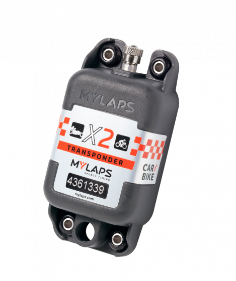 MyLaps X2 Car/Bike Motorcycle Direct Power Race Transponder 2-year Subscription