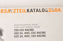 Load image into Gallery viewer, Genuine Factory KTM Spare Parts Manual Engine - 250 450 525 SX MXC EXC Racing 04