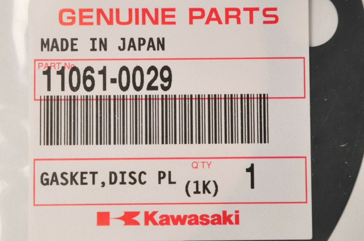 Genuine Kawasaki 11061-0029 Gasket,Disc Plate (front rotor) Ninja ZX-6R 6RR  ++