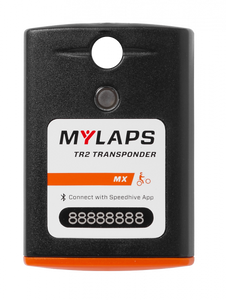 MyLaps TR2 MX Motocross Snow-X Rechargeable Race Transponder 2-year Subscription