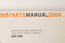 Load image into Gallery viewer, Genuine Factory KTM Spare Parts Manual Chassis 660 SMC 2004 04 | 3208134