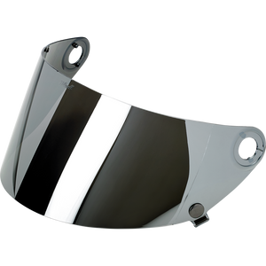Biltwell Gringo S Shield Visor Chome Mirror Flat Gen2  ECE  |  1111-221