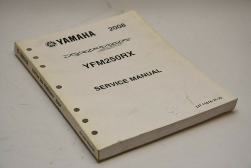 OEM Yamaha ATV Service Shop Manual LIT-11616-21-22 RAPTOR 250 2008 08 YFM250RX