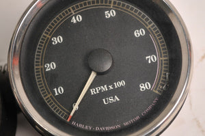 Harley Davidson Sportster Speedo Tachometer Gauges Dash set for parts in KM/H