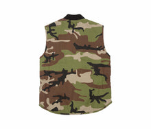 Load image into Gallery viewer, Loser Machine Condor Insulated Twill Motorcycle Vest - Jungle Camo Camouflage