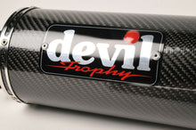 Load image into Gallery viewer, NEW Devil Exhaust - High Mount Carbon Trophy 52439 Suzuki SV650 SV 650 2003