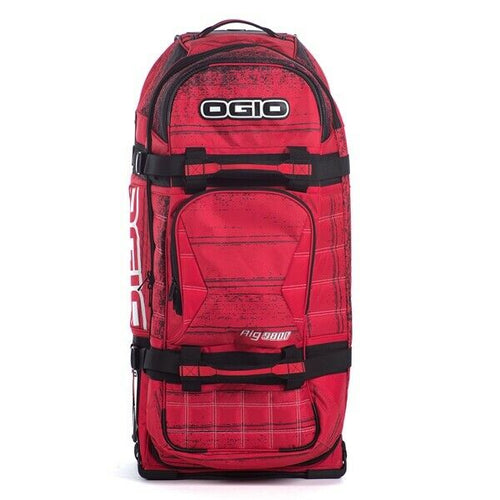 OGIO Rig 9800 Wheeled Gear Bag - Retro Motocross Racing Duffel Travel Hockey