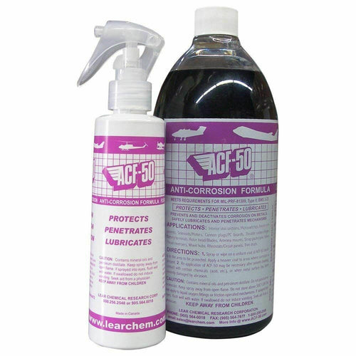 Lear Chemical ACF-50 Anti Corrosion Formula 32oz 950g Pump Spray Lubricant