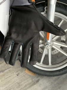 Fist Handwear Kuncklehead MX Style Motorcycle Gloves Leather Palms Adult XL